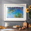 Wisteria - reproduction encadrée rustique avec tableau mat-1774517546-1774517549