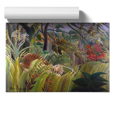 Surprise by Henri Rousseau - No Frame Painting