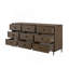 Commode 9 tiroirs American White Oak