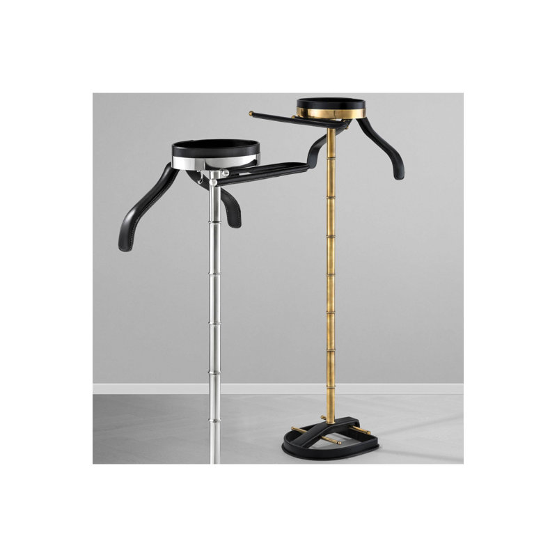 McKinsey 2 - Hook Coat Rack, Vintage Brass