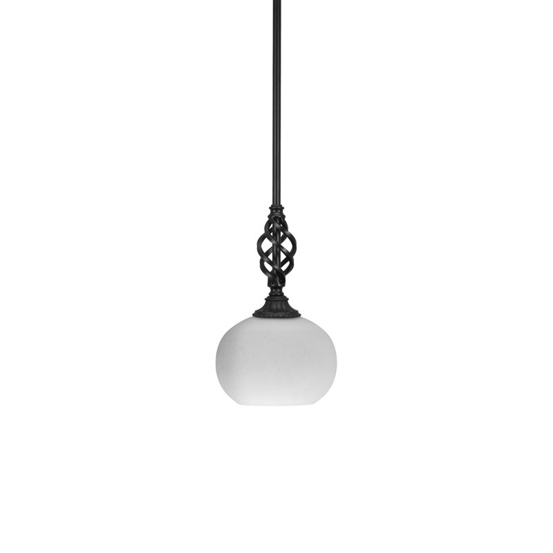 Mini-luminaire suspendu Eleganté, H 11 po x l 7 po x P 7 po, À bulles