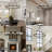 59" Dimmable Round Glass Shade Chandelier-111203651