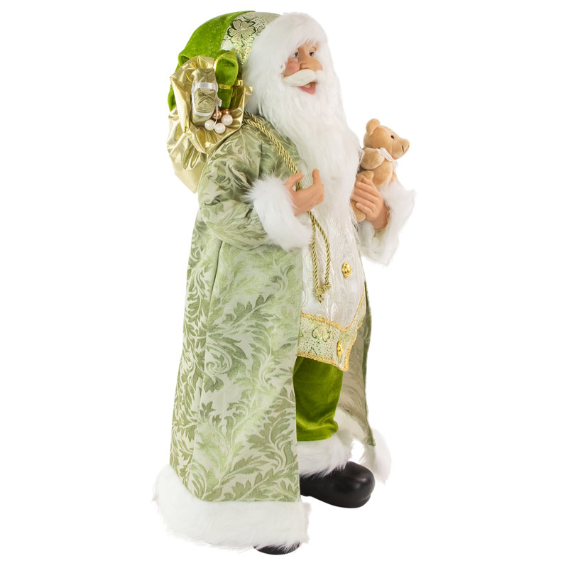 Figurine de Noël St Patrick's, H 24 po x l 14 po x P 12 po