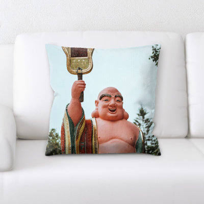 Coussin statue