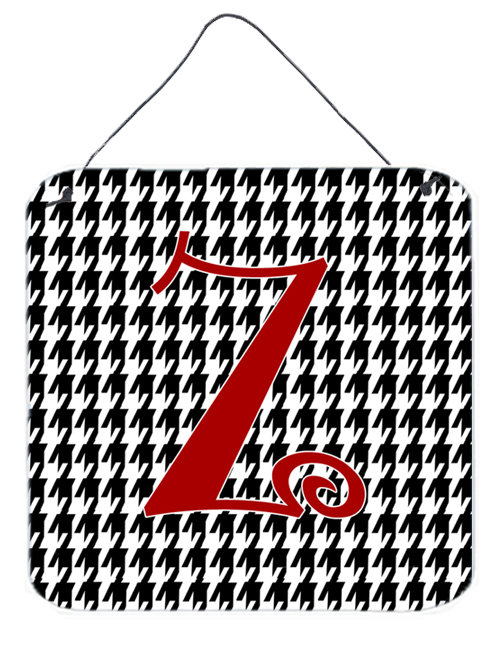 « houndstooth » par denny knight, impression sur plaque, Z