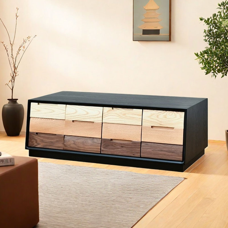 Solid Wood Floor Coffee table