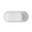 67'' x 29.5'' Freestanding Soaking Solid Surface Bathtub