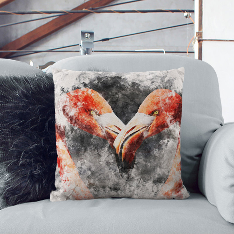 Pink Flamingo Vol.3 Scatter Cushion, 55cm H x 55cm W x 20cm D