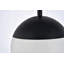Luminaire suspendu sphère en verre et en métal 1 lumière Bulera-1704723176-1704723175