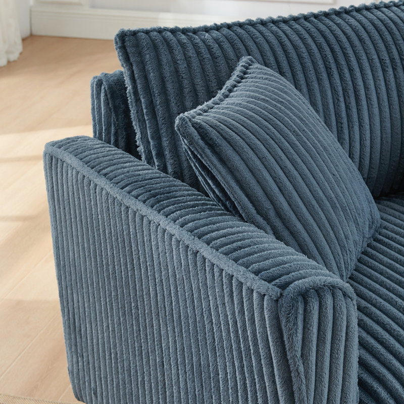 Fauteuil de canapé pour une personne, Bleu