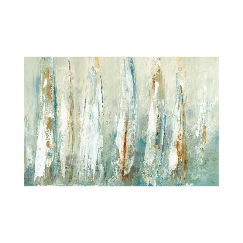 Summer Sails by Lisa Ridgers - Wrapped Canvas Painting, 20.32 cm H x 30.48 cm W