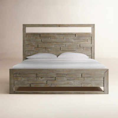 Mauve Upholstered Platform Storage Bed