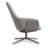 Lock Upholstered Swivel Armchair-19830126-107232318