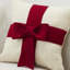 Christmas Pillow Cover in Hand Felted Wool - 20"-1972460405-1922888367-1905739885