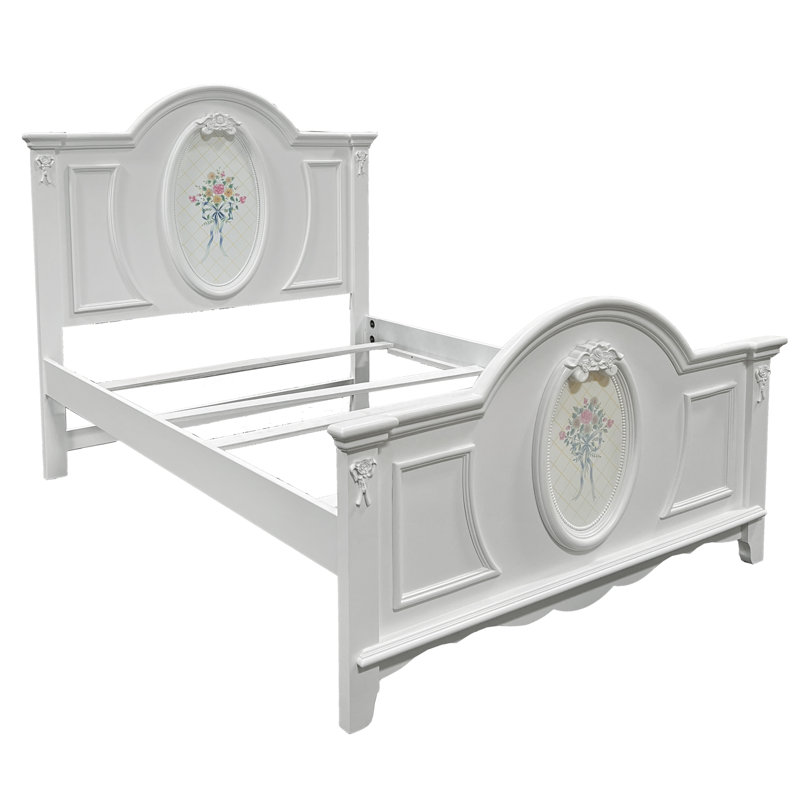 Lit double blanc Sauval