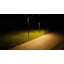 Éclairages de chemin à DEL en aluminium noir, éclairage de paysage basse tension 12V