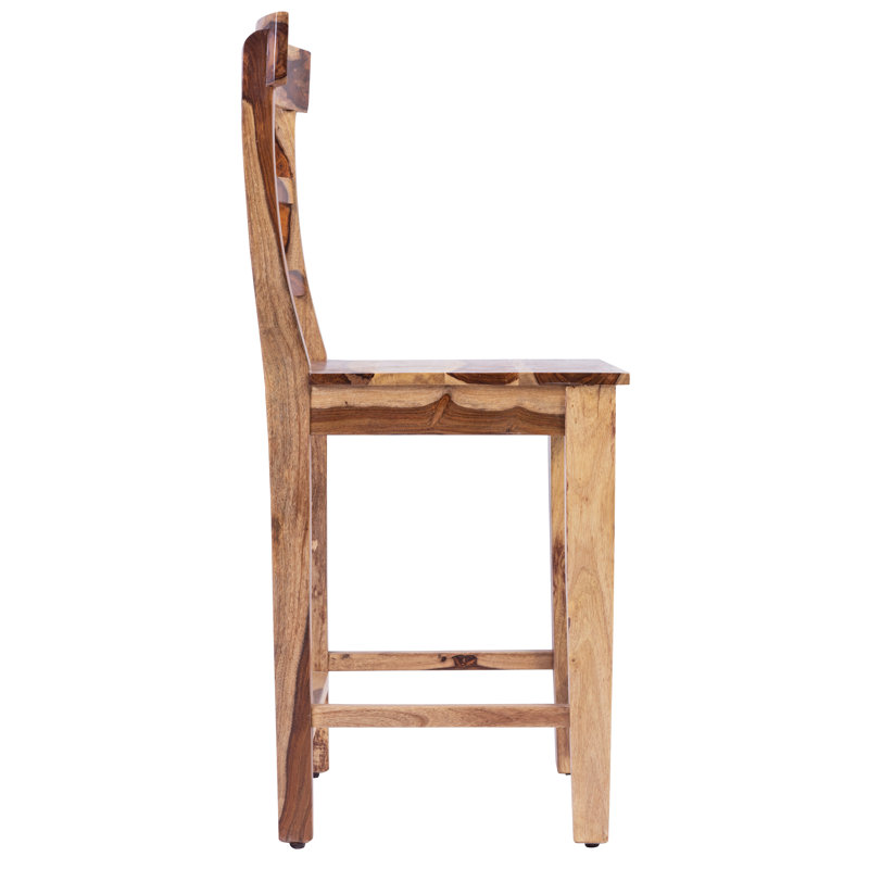 Traci Solid Wood Counter Stool