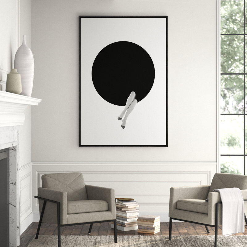 Speechless Print by Jean Kenna, 61.5" H x 41.5" W x 1.5" D, Glass Coat