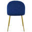 Chaise d'appoint en velours touffeté Galewood-766794508
