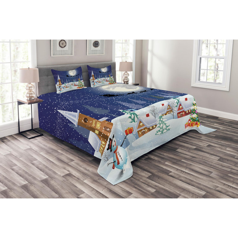 Ambesonne Traditional Coverlet Set