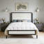 Lit plateforme tapissier Lucero-1875381301