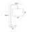 Ashe 62.5 " Arched Floor & Table Lamp Set USB