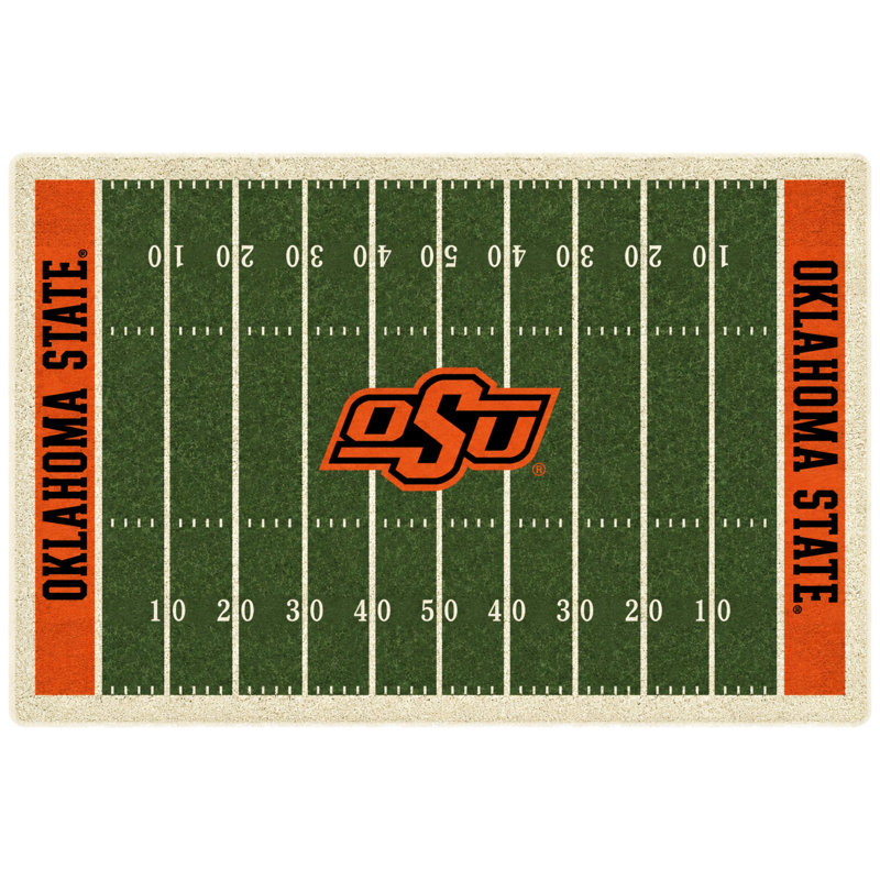 Tapis Oklahoma State University Home Field, Rectangle 3 pi 10 po x 5 pi 4 po