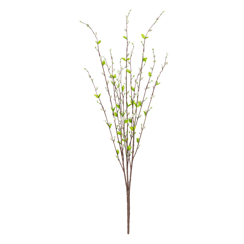 Saule gris artificiel 36 po 36 po