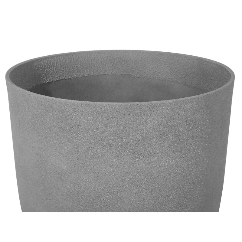 Lett Pot Planter, 52cm H x 43cm W x 43cm D, Grey