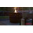 Sunbeam Wine Barrel Concrete Propane/Natural Gas Fire Pit