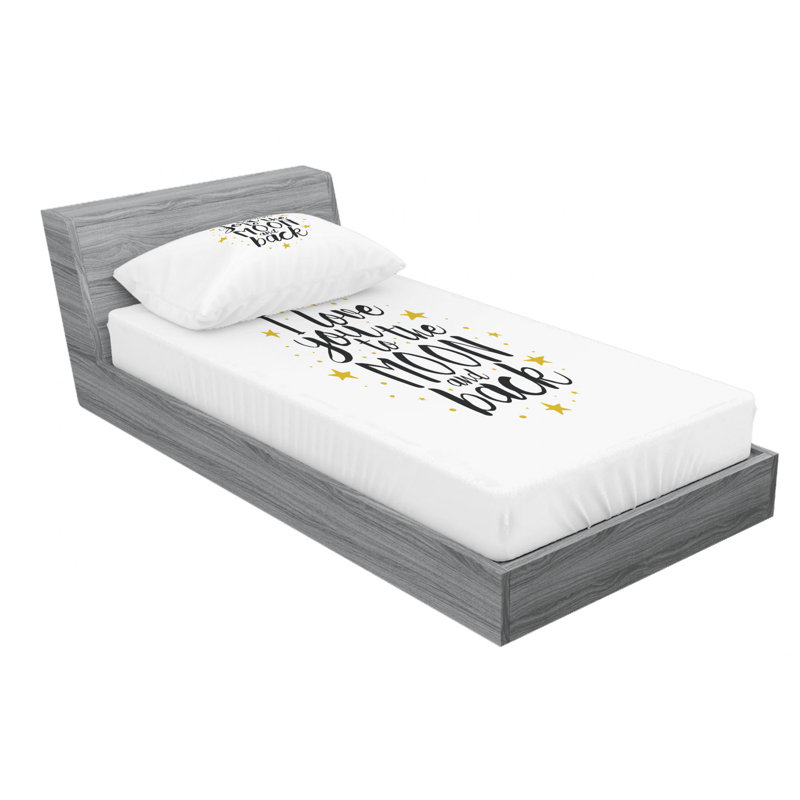 Microfiber Sheet Set, Twin XL Sheet Set + Fitted Sheet + 1 Pillowcase