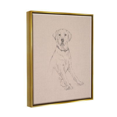 " Retriever Dog Minimal " Print