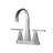 7.97" Bathroom Sink Faucet, , 2, Approved, Ss304 & Zinc Alloy, Abs User- Handles, Pull-Out Feature, Fine Ceramic Cartridge, 1.2 Gpm Max Flow, 360 Swivel Spout, Deck Mount, Plate Included, Stain-125364392