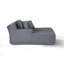 Luxueuse chaise longue en fausse fourrure de 66 pouces, canapé-lit surdimensionné avec coussin, parfait pour la lecture et la détente dans n'importe quel salon