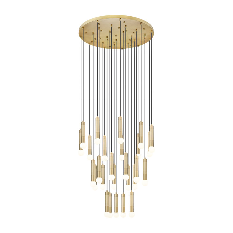 Lustre Lipman, Doré, 27 lumières