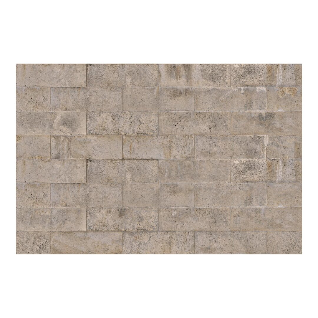 Strukturierte Fototapete Concrete Brick Wall 2,9 m x 432 cm