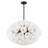 Audrey 8-Light Matte Black Pendant Light