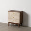 Stephenville 64cm W Solid Wood Bedside Table