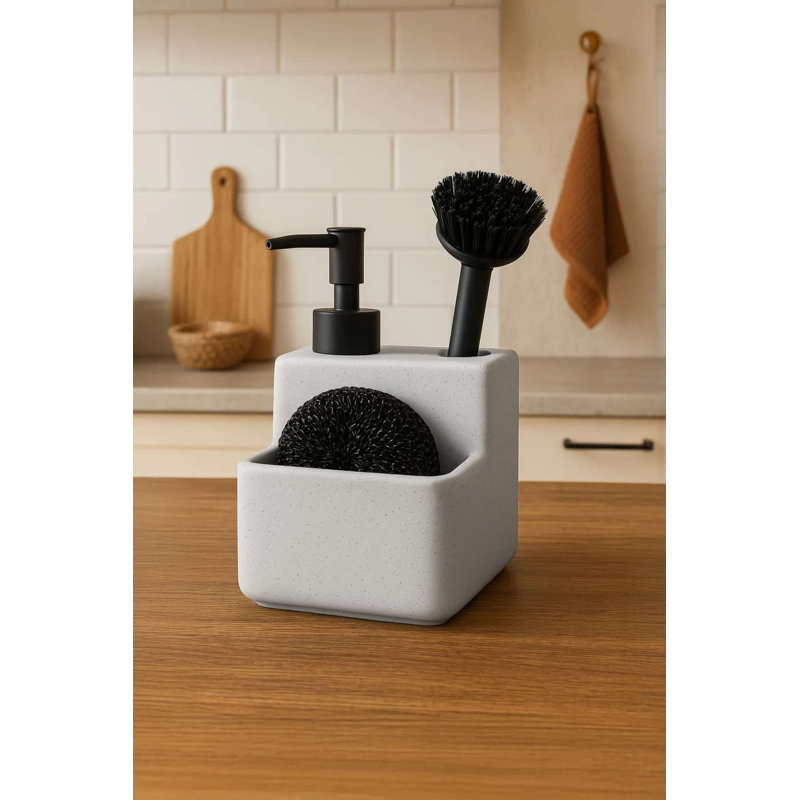 Distributeur de savon, Blanc
