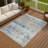 Machine Washable Indoor/Outdoor Kesler ACN2388 Stripes Rug-33009941