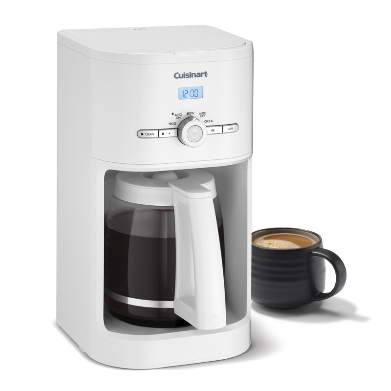 Cuisinart 12-Cup Classic Programmable Coffeemaker, White