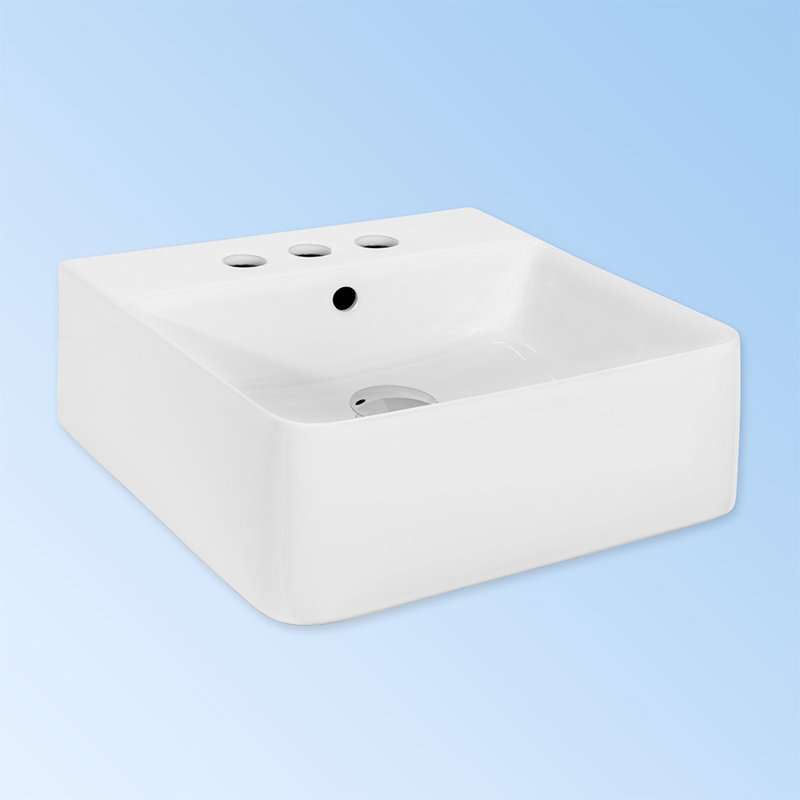 Aquamedia 16.75" Vessel Bathroom Sink