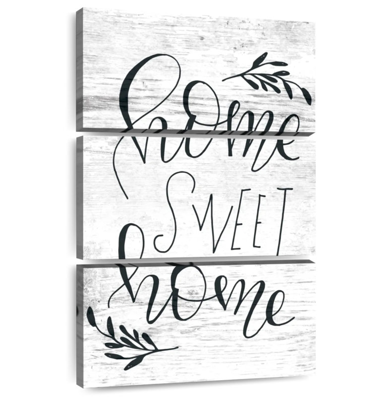 Plaque murale Kema Home Sweet Home, H 32 po x l 20 po