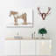 Sketch of a Horse by Jean Bernard - Wrapped Canvas Drawing - Wrapped Canvas-55317949