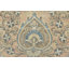 Tapis rose unique en laine 7 pi 1 po x 10 pi années 1970 Gebke