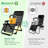 Bucella Oversized XL Folding Zero Gravity Chair, Patio Reclining Lounge Chair 29In with Cushions and Headrest-128879500