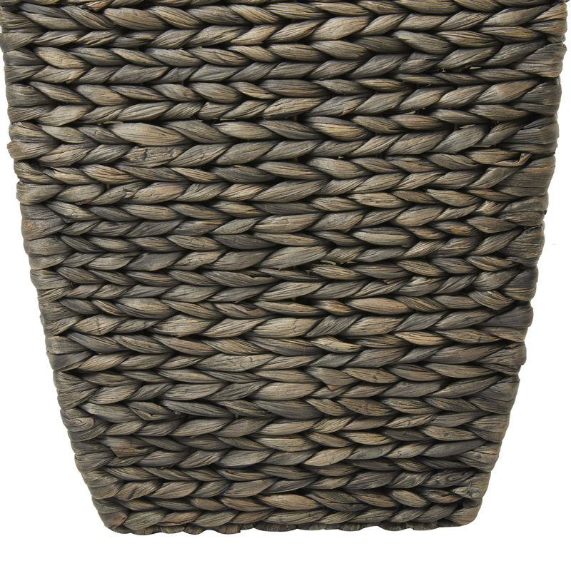 Ensemble de 2 paniers en ruppie maritime, Brun foncé, H 22,1 po x l 17,15 po x P 15,75 po