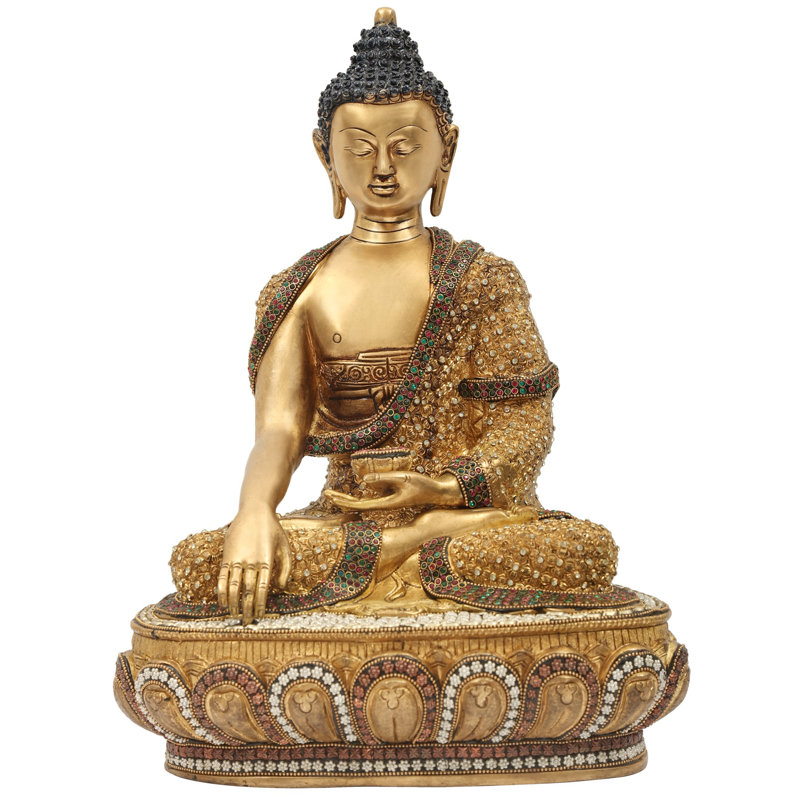 Bouddha dans le Bhumisparsha Mudra