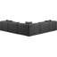 Canapé modulaire en similicuir 5 pièces Houswerth-94884295