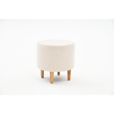 Analina 42cm Wide No Pattern Pouffe Ottoman